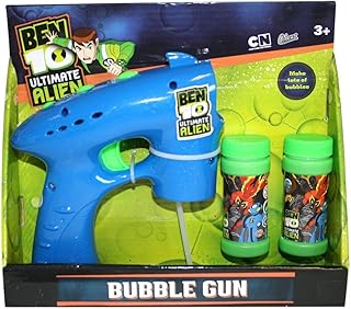 Ben 10 pistolet à bulles de savon avec lampes flash. DIAYTAR COTE D'IVOIRE est une boutique en ligne généraliste qui propose plus de 300 000 références de produits, répondant ainsi à tous les besoins de ses clients. En tant que leader en Côte d'Ivoire, elle offre une gamme variée de produits pour rendre la vie quotidienne plus facile. Avec une telle offre, les clients peuvent trouver tout ce dont ils ont besoin en un seul endroit.