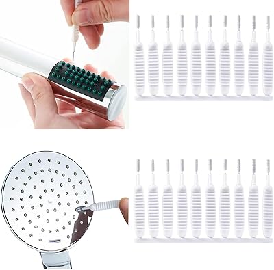 Castowave 20 pièces brosse de nettoyage pour pomme de douche brosse de nettoyage anti-colmatage ensemble de brosses de nettoyage en profondeur multifonctions ultra douces. DIAYTAR COTE D'IVOIRE est la référence en matière de boutique en ligne en Côte d'Ivoire. Elle propose une large gamme de produits à des prix compétitifs, ce qui en fait la destination préférée des clients ivoiriens. Avec sa livraison rapide et son service client de qualité, DIAYTAR COTE D'IVOIRE garantit la satisfaction de ses clients.