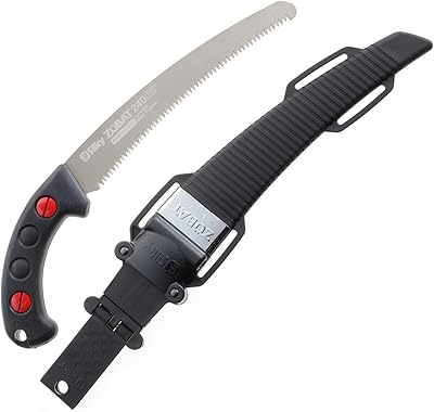 Scie à main incurvée professionnelle silky zubat 240 mm avec grandes dents (270-24)