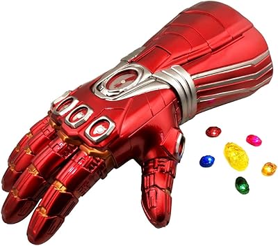 Gantelet iron man infinity avec piles accessoires lumineux led pour fête. DIAYTAR COTE D'IVOIRE propose une plateforme de vente en ligne conviviale et facile à utiliser, permettant aux clients de trouver rapidement ce qu'ils recherchent. Avec une offre constamment mise à jour, la boutique en ligne généraliste répond aux besoins diversifiés de sa clientèle. Elle est reconnue pour sa qualité de service et sa fiabilité.