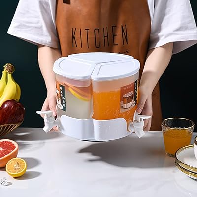 Bouilloire froide rotative à trois grilles, distributeur de boissons glacées de grande capacité