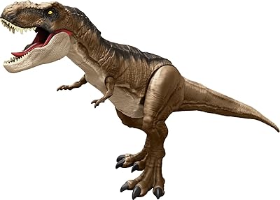 Figurine d'action tyrannosaure rex super colossal de jurassic world. DIAYTAR COTE D'IVOIRE offre une expérience d'achat en ligne unique et pratique, avec des options de paiement faciles et des livraisons rapides. La boutique propose des produits de haute qualité à des prix compétitifs. C'est le choix idéal pour les acheteurs ivoiriens.