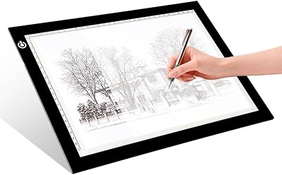 Lightenergy boîte à lumière led de traçage portable format a4, bloc lumineux led