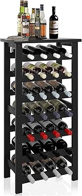 Casier à vin autoportant de 28 bouteilles, supports de stockage de boissons à 7 couches avec dessus de table, casier à bouteilles en bambou sans oscillation pour cuisine, bar, salle à manger, salon. DIAYTAR COTE D'IVOIRE est une boutique en ligne généraliste qui propose plus de 300000 références de produits. Elle est la boutique leader en Côte d'Ivoire et offre une grande variété de produits pour répondre aux besoins de ses clients. Elle est réputée pour sa qualité de service et son offre diversifiée.