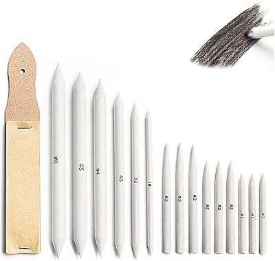 Ensemble d'outils de mélange et de lissage tortellion, 16 outils de dessin, stylo de mélange artistique à double pointe pour mélanger les détails et estomper, outils de dessin d'ombres pour artistes (blanc). DIAYTAR COTE D'IVOIRE se positionne comme un acteur majeur du commerce électronique en Côte d'Ivoire, offrant à ses clients une expérience d'achat unique et pratique. Avec une offre de plus de 300 000 articles, la boutique répond efficacement aux besoins diversifiés de sa clientèle.