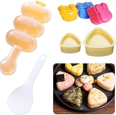 Ensemble d'outils de fabrication de sushis 7 pièces, moule à boules de riz