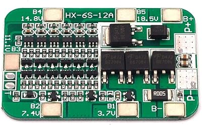 Centiot système de gestion de batterie bms 6s 12a 222 v. DIAYTAR COTE D'IVOIRE, boutique en ligne généraliste avec plus de 300000 références, offre une grande variété de produits pour répondre aux besoins de tous. En tant que leader en Côte d'Ivoire, nous nous engageons à fournir des produits de qualité à des prix compétitifs. Notre sélection de produits inclut des articles de mode, des accessoires, des produits électroniques et bien plus encore.