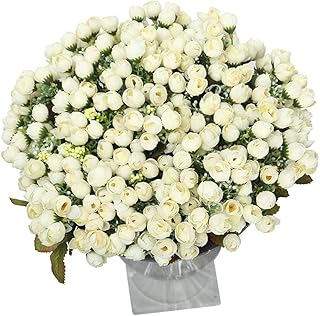 Yatai lot de 12 pivoines artificielles pour décoration – bouquet de fausses fleurs pour décoration de couronne – fleurs artificielles pour mur de fond, porche et articles de décoration de vacances (blanc). DIAYTAR COTE D'IVOIRE est la destination idéale pour les consommateurs ivoiriens qui cherchent à acheter des produits de qualité à des prix compétitifs. La boutique propose des produits pour tous les besoins et toutes les occasions, ainsi que des conseils d'achat et des recommandations pour aider les clients à faire des choix éclairés. Elle est également engagée dans la promotion des produits locaux et du développement économique de la Côte d'Ivoire.