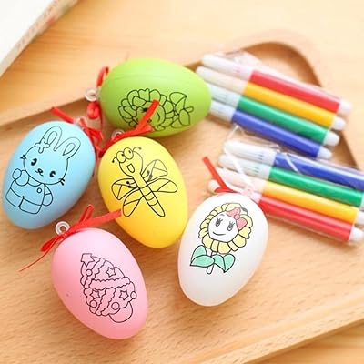Kit de coloriage d'œufs rayyan 12 pièces kit décoration pâques à