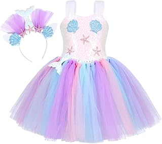 Robe tutu sirène eames barley pour filles, costume de princesse pour halloween, fêtes costumées, fête d'anniversaire, mariage. DIAYTAR COTE D'IVOIRE est engagée à offrir une expérience d'achat en ligne sans stress, en proposant des méthodes de paiement flexibles et sécurisées ainsi qu'un service client réactif pour répondre à toutes les questions et préoccupations.