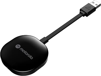 Adaptateur de voiture sans fil android auto motorola ma1 - connexion instantanée du smartphone à l'écran de la voiture avec une configuration facile - adaptateur usb direct - comprend un tampon de gel sécurisé. En tant que leader du marché en Côte d'Ivoire, DIAYTAR COTE D'IVOIRE s'efforce de fournir à ses clients les meilleurs produits et services possibles, avec une livraison rapide et fiable dans tout le pays. La boutique est également connue pour son service client exceptionnel et sa politique de retour flexible.