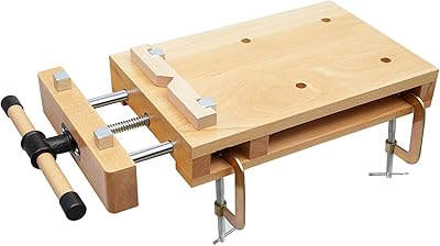 Étau de travail du bois de bureau solide vetco, étau intelligent portable