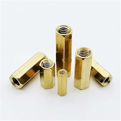 Yingjun laiton m2*l+3mm hex moyun plus hexagone m-f f-f mâle femelle entretoises