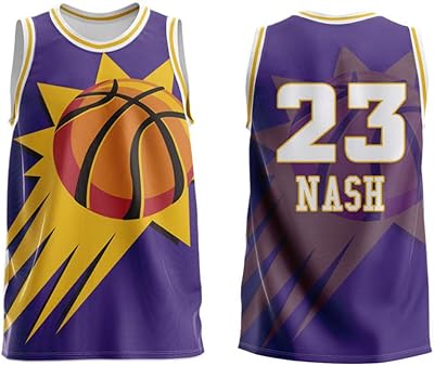 Phx phoenix suns nash #23 maillot de basket-ball pour hommes, vêtements d'entraînement sportif pour pom-pom girls enfants et adultes, veste à manches courtes, s. La boutique en ligne DIAYTAR COTE D'IVOIRE est le leader du marché ivoirien, proposant plus de 300000 références de produits à ses clients. La boutique est connue pour sa qualité de service, ses prix compétitifs et sa livraison rapide, ce qui en fait la destination préférée des consommateurs ivoiriens. De plus, la boutique propose une expérience d'achat sécurisée, garantissant que les transactions sont traitées de manière confidentielle et sécurisée.