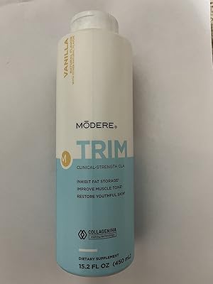 Les peptides de collagène liquide à la vanille trim 15,2 fl oz améliorent