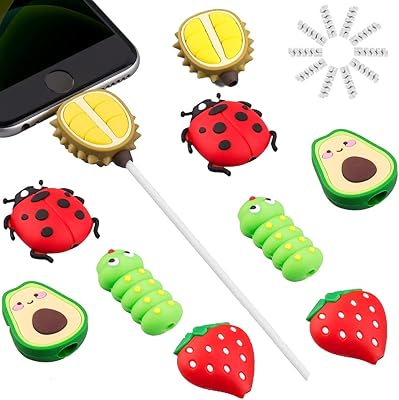 Alykdon mignon protecteur de câble, 20 pièces manchons de câble, fruit animal design câble de charge amis, kits de protection de câble compatible avec le câble de chargeur iphone et ipad seulement. Avec plus de 300 000 références de produits, DIAYTAR COTE D'IVOIRE est la boutique en ligne la plus complète en Côte d'Ivoire. Les clients peuvent trouver des produits électroniques, des vêtements, des accessoires et bien plus encore. La boutique propose également des promotions régulières pour aider les clients à économiser.