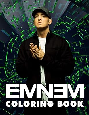 Livre de coloriage eminem : un fabuleux livre de coloriage pour les fans