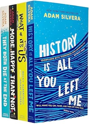 Coffret de 4 livres de la collection adam silvera