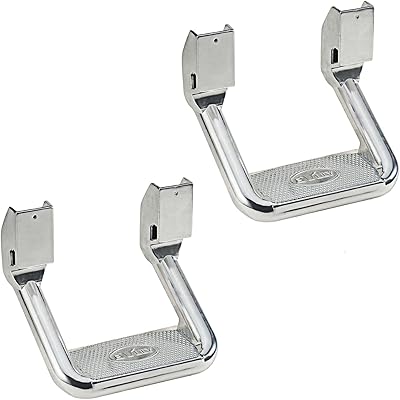 Ensemble de 4 marchepieds latéraux bolly en aluminium poli pour chevrolet (chevrolet), ford