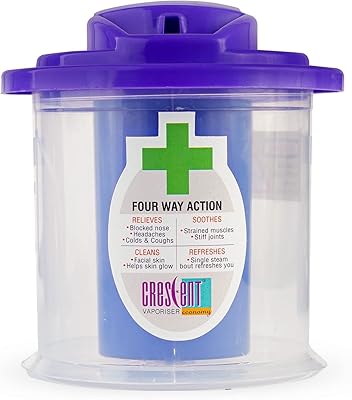 Mini vaporisateur crescent pour visage et nez