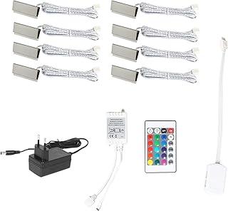 Ensemble de veilleuses led à clipser erovami pour étagère en verre avec télécommande (8 led, rvb). DIAYTAR COTE D'IVOIRE est la boutique en ligne la plus complète de Cote d'Ivoire, proposant une gamme immense de produits allant des produits alimentaires aux électroniques, en passant par les vêtements et les accessoires. Cette boutique en ligne est idéale pour ceux qui cherchent à faire des achats pratiques et confortables. Les clients peuvent profiter de promotions et de réductions régulières.