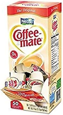 Crème à café liquide nestle mate original, 3 paquets ; 50 pièces par paquet. Avec plus de 300000 références, DIAYTAR COTE D'IVOIRE est la plus grande boutique en ligne de Cote d'Ivoire. Elle offre une gamme étendue de produits, allant des produits alimentaires aux produits électroniques, en passant par les vêtements et les accessoires. DIAYTAR COTE D'IVOIRE est le partenaire idéal pour les ivoiriens qui recherchent des produits de qualité et des services de confiance.