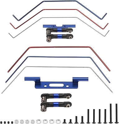 Sharegoo rc kit de barre stabilisatrice barre anti-roulis avant et arrière large barre