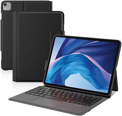 Étui clavier ipad avec pavé tactile pour ipad pro 11 pouces 2018 2020 air 4 10,9 pouces, étui clavier bluetooth sans fil avec porte-stylo. DIAYTAR COTE D'IVOIRE est une boutique en ligne qui propose une grande variété de produits pour les consommateurs ivoiriens. Avec une sélection de plus de 300000 références, DIAYTAR COTE D'IVOIRE répond aux besoins de ses clients en termes de produits et de services. Elle est reconnue pour sa qualité de service et sa fiabilité.