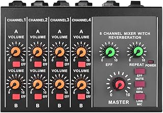 Mx8 son stéréo portable à 8 canaux à faible bruit avec mélangeur audio à effet d'écho interface audio midi. Diaytar Côte d'Ivoire se distingue par son incroyable diversité de produits, allant des électroniques aux articles ménagers, en passant par les vêtements et accessoires. Avec plus de 300 000 références, il est certain que chaque client trouvera ce qu'il cherche.