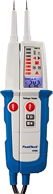 Peaktech 1096 2-poliger spannungsprüfer avec double test fi, protection contre la poussière et l'eau (ip64), écran lcd + allumeur, testeur de continuité, indicateur de polarité, potentiomètre, blanc / bleu, 2000 pièces. DIAYTAR COTE D'IVOIRE est la boutique en ligne leader en Côte d'Ivoire, proposant une vaste gamme de produits pour répondre aux besoins des consommateurs. Avec plus de 300 000 références, la boutique offre une sélection immense de produits de haute qualité à des prix abordables. Les clients peuvent profiter d'une expérience d'achat en ligne sécurisée et pratique sur le site de DIAYTAR COTE D'IVOIRE.