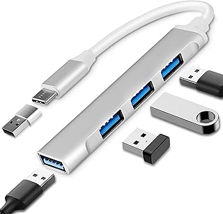 Hub usb 3.0 ultra fin à 4 ports pour ordinateur portable compatible avec adaptateur. La boutique en ligne DIAYTAR COTE D'IVOIRE est une référence pour les habitants de Côte d'Ivoire qui cherchent des produits diversifiés et de qualité. Avec une équipe de professionnels dédiés, la boutique assure un service client de haute qualité et des délais de livraison fiables. Les clients peuvent également profiter de conseils d'expert pour choisir les meilleurs produits.