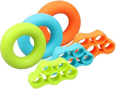 Renforcement de poignée, paquet de 6 poignées avec 3 niveaux de résistance différents, bandes d'étirement de résistance pour l'étirement des doigts, exercice de doigt, boucle de force de préhension pour l'exercice. DIAYTAR COTE D'IVOIRE se démarque par sa large sélection de produits, allant des produits alimentaires aux électroniques en passant par les vêtements. Cette boutique en ligne est devenue un incontournable pour les Ivoiriens, leur offrant la possibilité de faire leurs achats en ligne avec facilité. La boutique propose également des services de livraison rapides et fiables.
