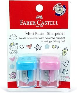 Petit taille-crayon faber-casell, paquet de 2 en plastique transparent, multicolore, fcc584601. Avec plus de 300 000 références, DIAYTAR COTE D'IVOIRE est la boutique en ligne la plus fournie de Côte d'Ivoire. Vous trouverez tout ce dont vous avez besoin, des produits électroniques aux articles de mode en passant par les produits alimentaires. DIAYTAR, c'est pour vous offrir le confort du shopping en ligne.