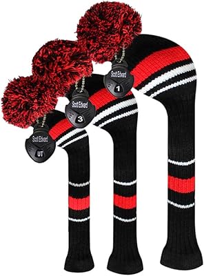 Ensemble de couvre-têtes de club de golf 3 pièces scott edwards pour bois