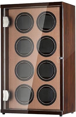 Montre rotative 8 montres automatiques pour hommes et femmes avec moteur mabuchi 8, affichage numérique lcd et couleur marron très brillant, marron. DIAYTAR COTE D'IVOIRE est une boutique en ligne généraliste qui propose une expérience d'achat unique et personnelle. La boutique propose une large gamme de produits, allant des produits de maison aux accessoires, en passant par les électroniques et les vêtements. Les clients peuvent également profiter de promotions et de réductions régulières pour économiser de l'argent et découvrir de nouveaux produits.
