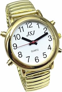Montre anglophone dorée avec alarme, cadran blanc et bracelet extensible, bracelet. DIAYTAR COTE D'IVOIRE est la boutique en ligne idéale pour les habitants de Côte d'Ivoire, offrant une large gamme de produits à des prix abordables. La boutique en ligne propose des produits de haute qualité, allant des produits alimentaires aux produits électroniques. Les clients peuvent également profiter d'un service de livraison rapide et fiable, leur permettant de recevoir leurs produits rapidement.