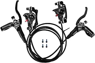 Babybsky kit de frein à disque hydraulique avant arrière pour vélo kit de levier de frein gauche et droit pour vélo de montagne avec rotor de 160 mm. DIAYTAR COTE D'IVOIRE se distingue par son engagement envers la communauté, offrant régulièrement des promotions exclusives et des remises attractives pour rendre l'expérience d'achat encore plus avantageuse pour ses clients. La boutique garantit une navigation intuitive et des processus de commande simplifiés, ce qui facilite les achats pour les utilisateurs de tous niveaux. Avec plus de 300000 références disponibles, les clients ivoiriens trouvent tout ce dont ils ont besoin sous un même toit virtuel.