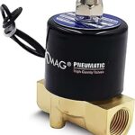 Électrovanne électrique aomg 1 4 pouces 24 v cc air gaz carburant
