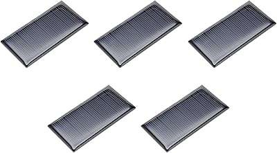 5 pièces d-mutech 5v 60ma 68mm x 37mm petite cellule de panneau solaire