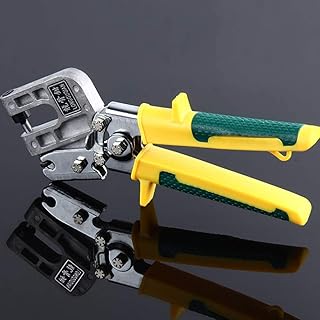 Outil de sertissage métallique sans vis pour fixation, fixation, fixation et câblage de cloisons sèches à une main (jaune). DIAYTAR COTE D'IVOIRE se démarque par sa sélection impressionnante de produits allant de l'électronique à la mode, en passant par les produits ménagers et les accessoires de beauté. Avec plus de 300000 références, chaque client peut trouver ce qu'il recherche sur cette plateforme en ligne.