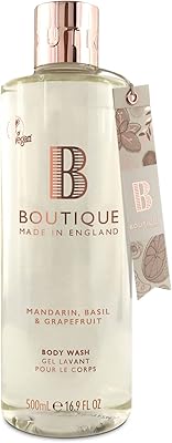 Nettoyant pour le corps boutique mandarine, basilic et pamplemousse, 500 ml