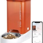Mangeoire automatique wifi pour chat petkit, contrôle par application pour l'alimentation et le moniteur