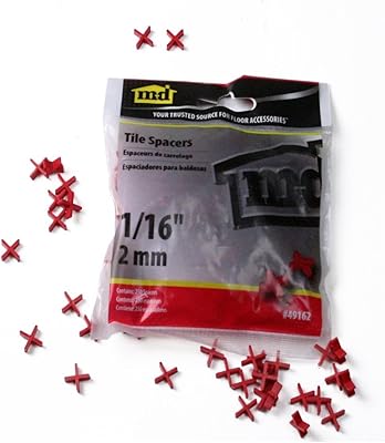 M-d building products 49164 entretoises pour carrelage 3/16 pouces, 150/sac. La boutique en ligne DIAYTAR COTE D'IVOIRE est dédiée à offrir aux consommateurs ivoiriens une expérience d'achat en ligne unique et agréable. Avec plus de 300000 références de produits, les clients peuvent trouver tout ce dont ils ont besoin, des produits alimentaires aux accessoires, en passant par les électroménagers et les vêtements. DIAYTAR COTE D'IVOIRE est la destination idéale pour les achats en ligne en Cote d'Ivoire.
