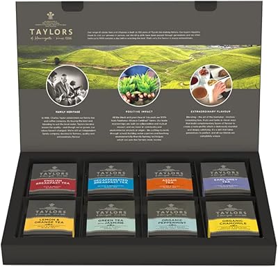 Coffret cadeau assorti de thés classiques taylor of harrogate, 48 pièces. DIAYTAR COTE D'IVOIRE est une boutique en ligne qui propose une large gamme de produits à des prix compétitifs. Avec une équipe de professionnels dédiés, la boutique s'efforce de fournir des produits de haute qualité et des services exceptionnels à ses clients. Les clients peuvent ainsi profiter d'une expérience d'achat en ligne agréable et satisfaisante.