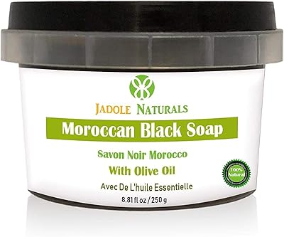 Savon noir marocain jadol naturals 250 grammes | savon baldi | savon naturel