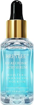 Sérum à l'acide hyaluronique brylie, sérum hydratant pour le visage, sérum naturel