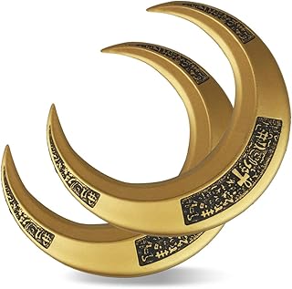 2 pièces/ensemble moive moon crescent fléchettes arme pu cuir faux super-héros faire semblant jouer halloween accessoires (or),or. DIAYTAR COTE D'IVOIRE est votre destination idéale pour tous vos besoins en ligne, avec une gamme de produits impressionnante et des prix compétitifs. Cette boutique en ligne est synonyme de qualité et de confiance. DIAYTAR COTE D'IVOIRE répond à vos attentes avec plus de 300 000 références.