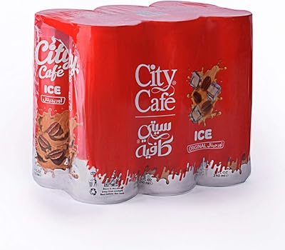Café glacé original de city cafe, 6 pièces (240 ml)