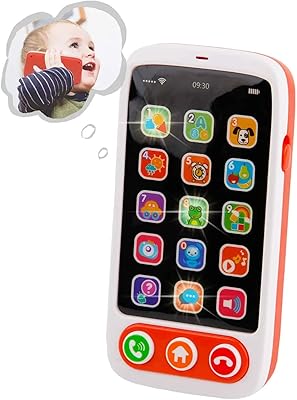 Téléphone jouet pour bébé avec grand écran tactile et télécommande jouet pour téléphones bébé pour enfants et télécommande jouet pour bébé. DIAYTAR COTE D'IVOIRE, c'est la référence pour les achats en ligne en Côte d'Ivoire. Nous proposons une gamme étendue de produits allant de la mode masculine, féminine et enfantine, aux produits électroniques, en passant par les accessoires et les produits pour la maison. Nos clients bénéficient d'un large choix et de prix compétitifs.