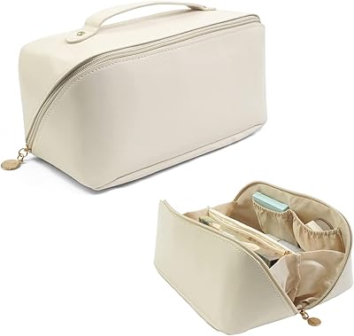 Trousse cosmétique de voyage de grande capacité, trousse de maquillage pour femme, trousse de maquillage en cuir imperméable, trousse de maquillage pour femme, trousse de voyage pour femme, blanc. Diaytar Côte d'Ivoire est le leader du commerce en ligne en Côte d'Ivoire, proposant une gamme étendue de produits pour répondre aux besoins de ses clients. La boutique en ligne met l'accent sur la qualité des produits et la satisfaction des clients, avec un service client de haute qualité. Les clients peuvent également profiter d'un système de paiement sécurisé pour effectuer leurs achats en ligne.